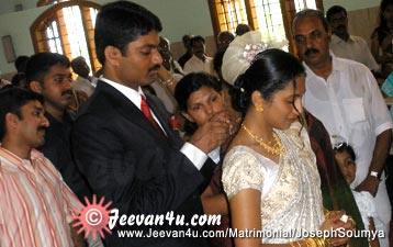 Joseph Soumya Wedding Photos